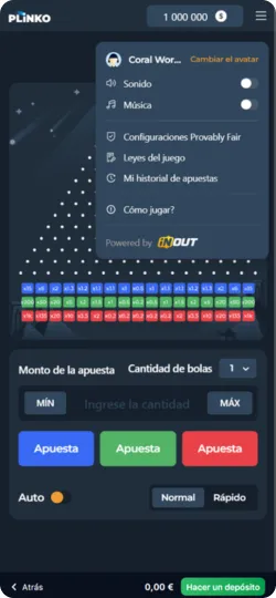 Plinko ×1000
