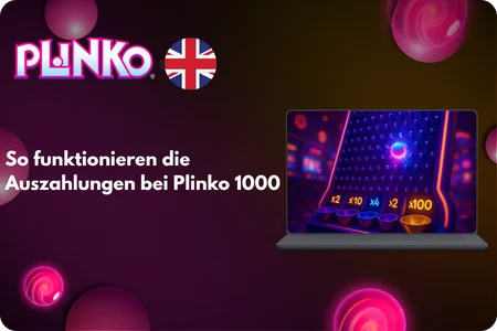 So funktionieren die Auszahlungen bei Plinko 1000